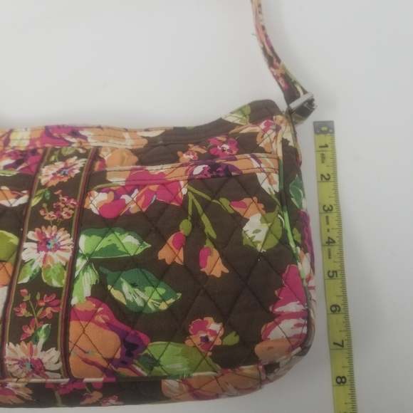 Vera Bradley English Rose Quilted Cassidy Shoulder Bag Turn Lock Wallet Set of 2 - Picture 8 of 15